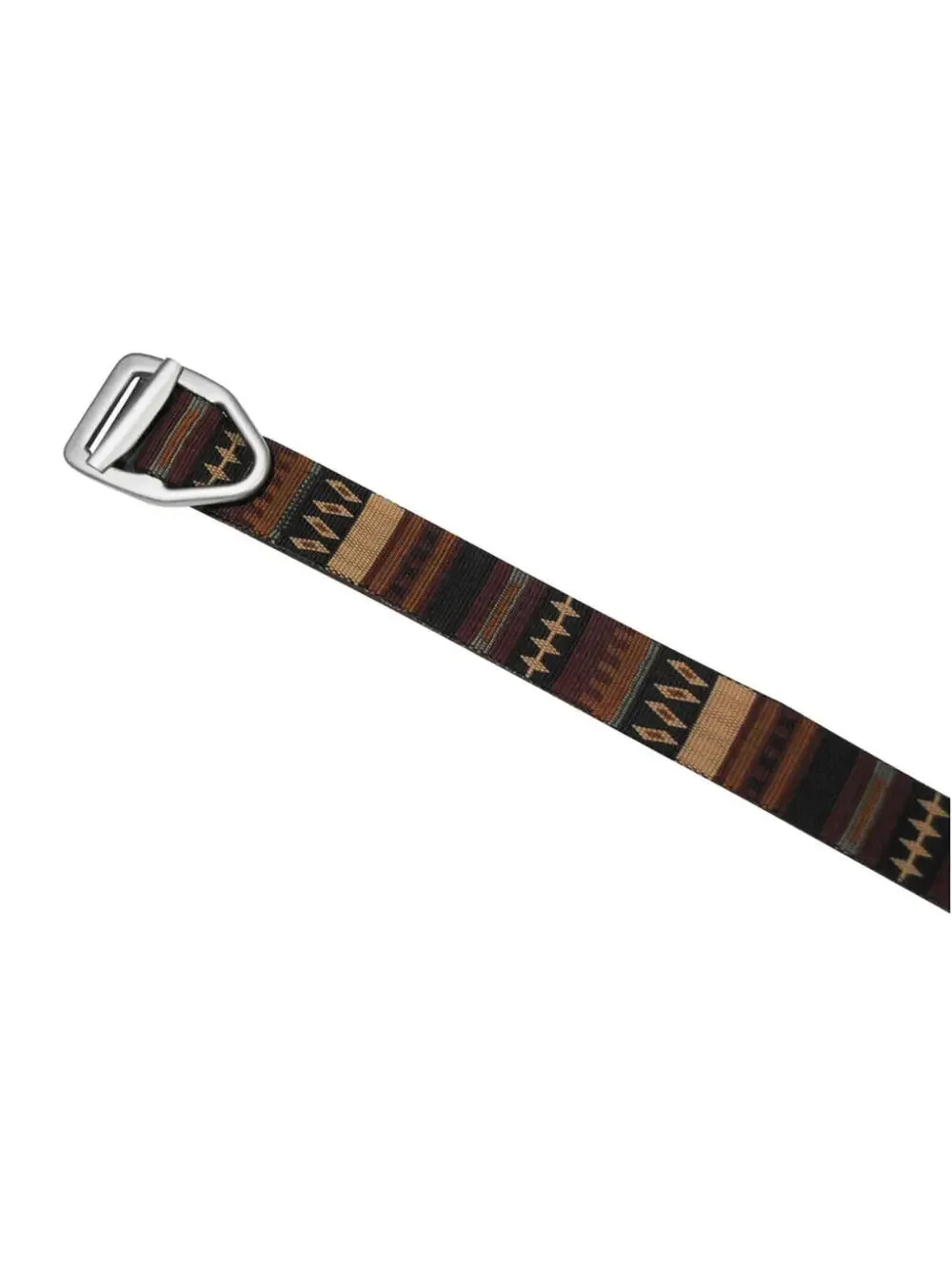 Vintage Bison Metal Buckle Pattern Print Colorful Belt Size 36